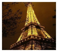 Eiffel Tower at night